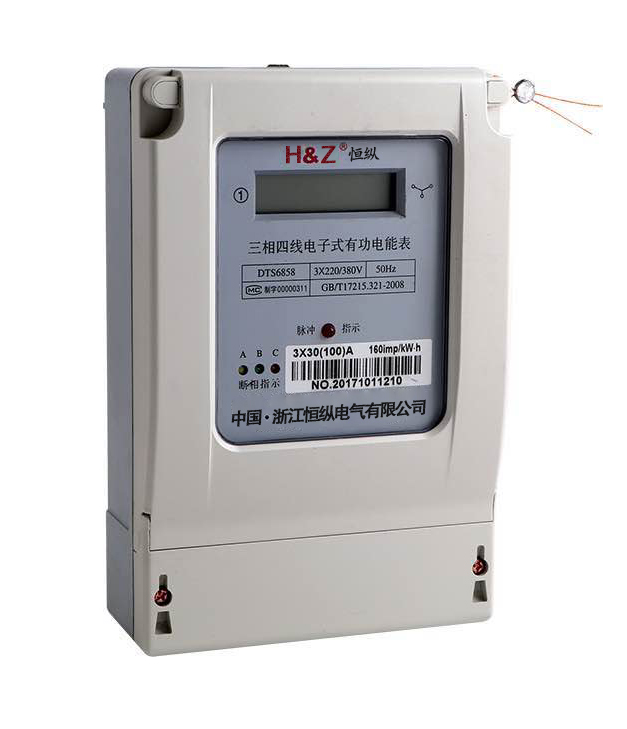三相四線(xiàn)電子式有功電能表